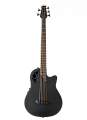 OVATION B7785TX-5 ELITE Mid Cutaway Black Textured  пятиструнная электроакустическая бас-гитара