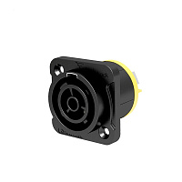 Seetronic SAC3FPX Разъем панельный powercon входной, цвет черный