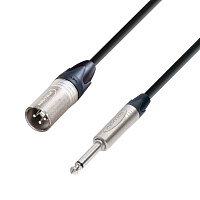 Adam Hall K5 MMP 0150  микрофонный кабель XLR(M) - 6.3 Jack mono, Neutrik, длина 1.5 метра