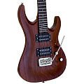 ARIA PRO II MAC-DLX STBR электрогитара, цвет Stained Brown