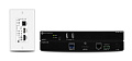 ATLONA AT-OME-EX-WP-KIT Комплект: настенная панель и приемник 4K/UHD HDMI на HDBaseT с USB HUB/HOST, Ethernet, PoE и управлением