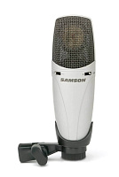 Samson CL7 студийный конденсаторный микрофон, 20-20000 Гц, кардиоида SPL 147 дБ, переключатель среза нижних частот ниже 100 Гц, переключатель 0/-10 дБ