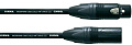 Cordial CPM 6 FM микрофонный кабель XLR female/XLR male, разъемы Neutrik, 6,0 м, черный