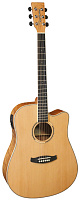 TANGLEWOOD DBT DCE FMH электроакустическая гитара, тип корпуса - Dreadnought с вырезом, электроника Tanglewood Premium Plus EQ