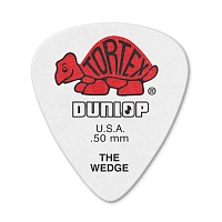 Dunlop 424P050 Tortex Wedge 12Pack  медиаторы, толщина 0,5 мм, 12 шт.
