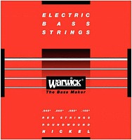 Warwick 46200M4  струны для бас-гитары Red Label 45-105, никель