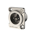 ROXTONE RX3MDHD-NT Разъем XLR "папа" панельный 