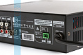 CVGAUDIO ReBox T4  микшер - усилитель с встроенным модулем MP3 (USB/SDcard) плеера и FM тюнера, 40W/100V
