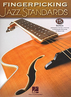 HL00699840 - Fingerpicking Jazz Standards - книга: сборник джазовых стандартов для игры на гитаре пальцами, 48 страниц, язык - английский