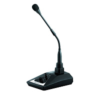 Carol MUD-756 Настольный микрофон на "гусиной шее" на подставке с ручкой громкости и выключателем