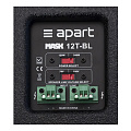 Apart MASK12T-BL Двухполосная акустическая система в деревянном корпусе. 240 Вт/100 В. Цвет черный