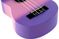 Kaimana UK-21 PKP Укулеле сопрано, цвет розово-фиолетовый