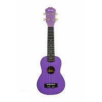 TERRIS PLUS-50 VIO  укулеле сопрано, цвет  фиолетовый, пластик