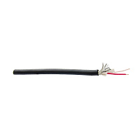 ROCKDALE DMX-001 инсталляционный DMX кабель, (7x0.20)x2+64x0.12, диаметр 6 мм, чёрный