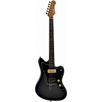 JET JJ-350 Baritone Moonburst Электрогитара баритон
