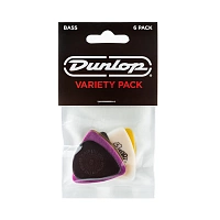Dunlop PVP117 Variety Bass 6Pack  набор медиаторов для бас-гитары, 6 шт.