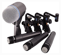 SHURE DMK57-52 универсальный комплект микрофонов для озвучивания барабанов