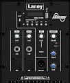 Laney AH115 активная акустическая система, 800 Вт (Program), 15" НЧ, 1" ВЧ, регулировка НЧ, ВЧ, встроенный MP3 плеер, слот SD/Мемоrystick, USB, Bluetooth, корпус пластик, 465x380x715 мм, вес 15 кг