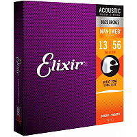 ELIXIR 11102 NanoWeb струны для акустической гитары Medium