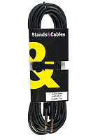STANDS & CABLES HPC-001-7 соединительный кабель, Jack 6,3мм стерео - Jack 6,3мм стерео, длина 7 м.