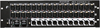 Soundcraft MSB32-Cat5 коммутационный рэк (3U). 32 микр./лин. входа, 8 лин. выходов, 4 пары AES выходов. БП встроенный. Два Cat5 (Main и Aux) MADI интерфейса связи с микшером Vi, Si серии. Карта для Si микшера в комплекте