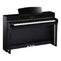YAMAHA CLP-745PE цифровое пианино, цвет черный полированный