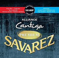 Savarez 510ARJP Alliance Cantiga Red/ Blue Premium mixed tension струны для классической гитары