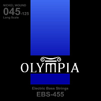 Olympia EBS455 струны для 5-струнной бас-гитары Nickel Wound (45-65-80-100-125)