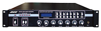 ABK PA-2312 Компактный радиоузел 70/100В 120Вт канал вход:5мик 1 AUX циф.AM/FM тюнер MP3 USB