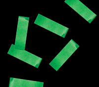 Global Effects Бумажное конфетти 17х55мм темно-зеленый (уп. 1 кг)