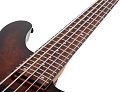 Schecter C-5 STANDARD TB Бас-гитара, 5 струн, цвет TOBACCO BURL
