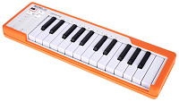 Arturia Microlab Orange  USB MIDI мини-клавиатура, 25 клавиш, чувствительных к скорости нажатия, цвет оранжевый