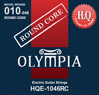 Olympia HQE1046RC струны для электрогитары, Round Core, калибр: 10-13-17-26w-36-46