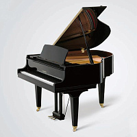Kawai GL-20 M/PEP кабинетный рояль, длина 157 см, черный полированный, покрытие клавиш акрил/фенол
