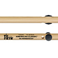 VIC FIRTH 5AHS   барабанные палочки 5A с деревянным наконечником и специальным фиксатором баланса HingeStix®, материал - гикори, длина 16", диаметр 0,565", серия American Classic