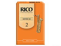 Rico RLA1020  трости для баритон-саксофона, BARI SAX №2, 10 штук в упаковке