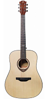 FLIGHT D-435 NA  акустическая гитара, цвет натуральный
