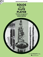 HL50490430 - Solos For The Flute Player - Book/CD - книга: сборник соло для игры на скрипке, 72 страницы, язык - английский