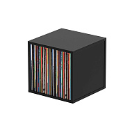 Glorious Record Box Black 110  подставка, система хранения виниловых пластинок (до 110 шт.), цвет чёрный
