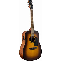 JET JDE-255 SSB электроакустическая гитара, цвет санберст