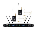 XLINE MD-968B(NEW) Радиосистема двухканальная c двумя поясными передатчиками и головными гарнитурами