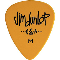 Dunlop 479RMD Poly Medium 72Pack  медиаторы, medium, цвет желтый, 72 шт.