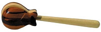 GEWA CASTANETS Indian rosewood Single Кастаньета, индийский палисандр, на ручке, одинарная