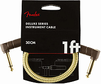 FENDER DELUXE 1' INST CABLE TWD инструментальный кабель, твид, 1'