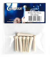 CRAFTER BP-10WH  колышки для крепления струн к подставке (7шт), цвет белый