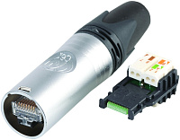 Neutrik NE8MX6 кабельный разъем RJ45, для CAT6a (не совместим с CAT6), монтаж без специального инструмента