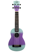 Kaimana UK-21 LRB Укулеле сопрано, цвет фиолетово-голубой