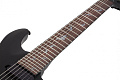 Schecter DAMIEN-7 SBK Электрогитара, 7 струн, 24 лада, цвет черный матовый 