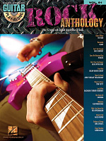 HL00700176 - Guitar Play-Along Volume 81: Rock Anthology - книга: Играй на гитаре один: Антология рока, 136 страниц, язык - английский