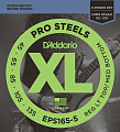D'ADDARIO EPS165-5 струны для 5-струнной бас-гитары, сталь, Long, Pro Steels round 45-135